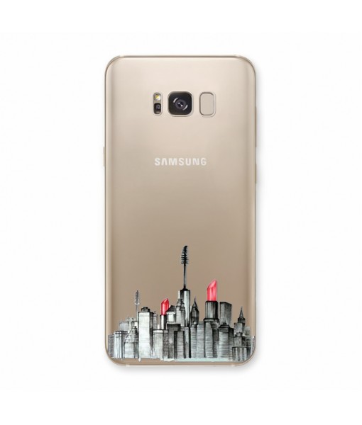 Husa Samsung Galaxy S8 Plus Silicon Premium MAKEUP CITY